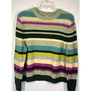 001 A new day striped sweater size XL